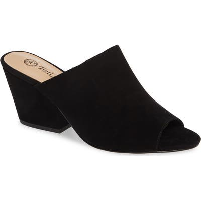 Bella Vita Kathy Open Toe Mule, Black