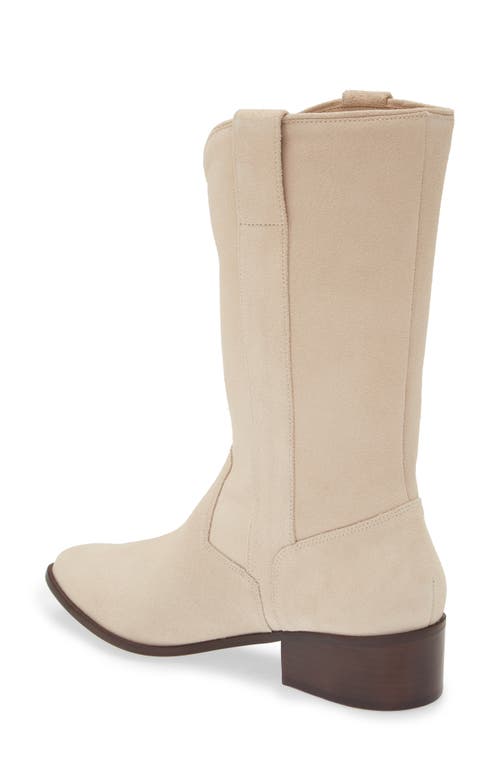 Shop Kaanas Kane Knee High Western Boot In Stone