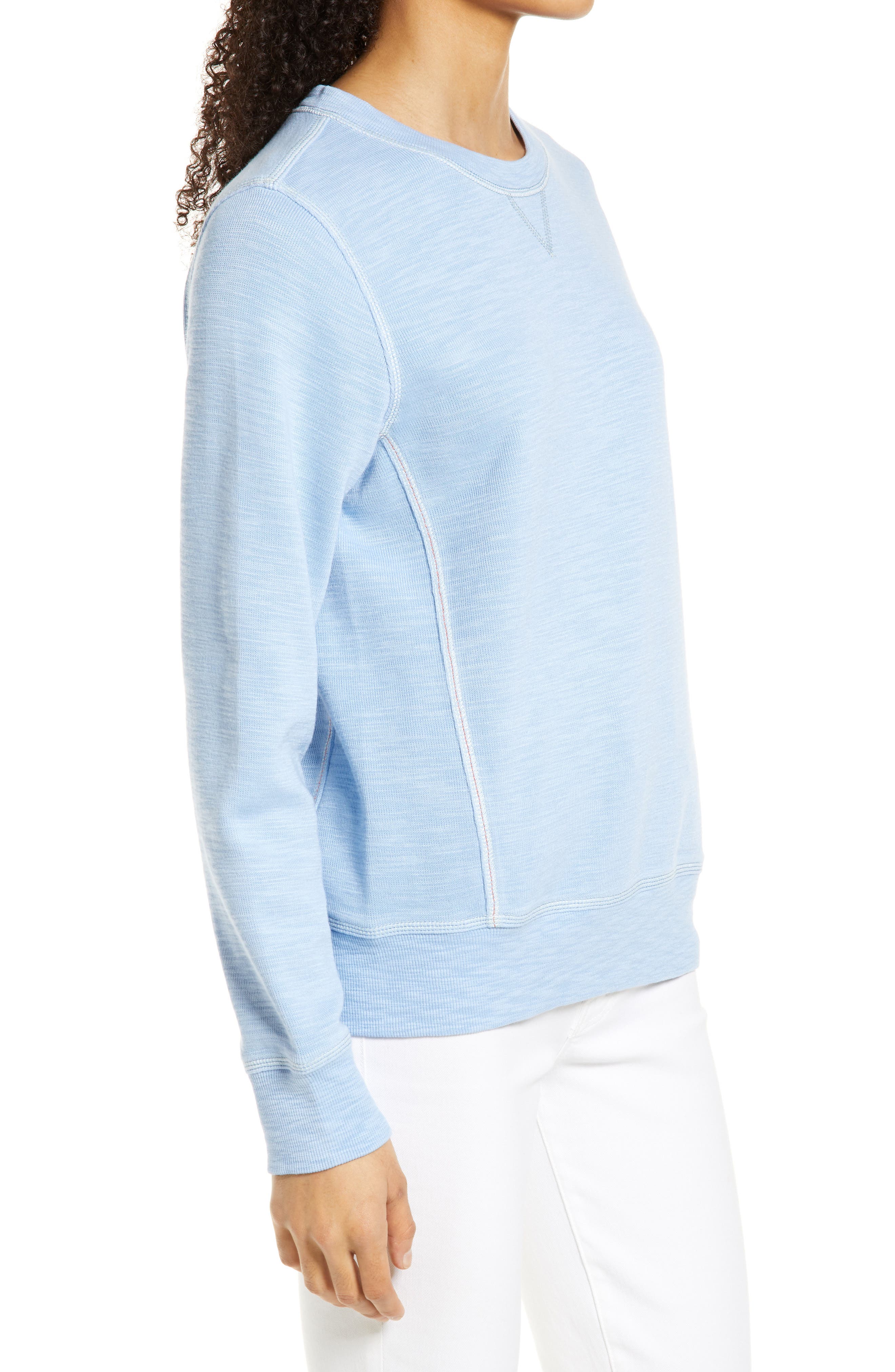 Tommy Bahama Women's Marina Del Mar Sundaze Crew Sweater - Indigo Oasis Wash main image 1