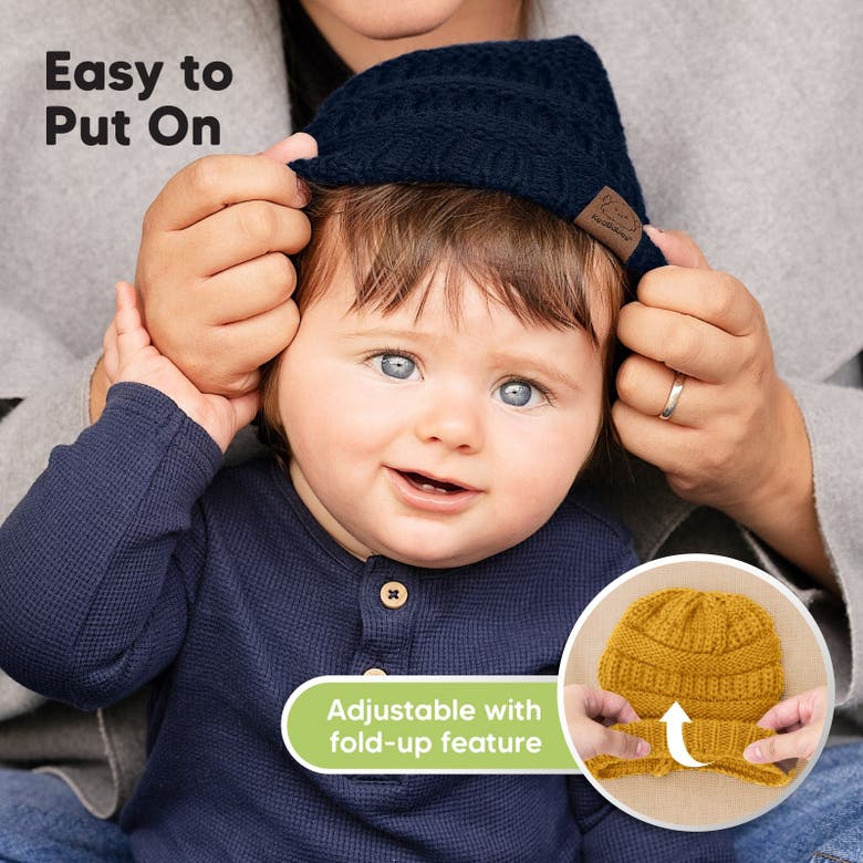 Keababies 3-pack Warmzy Baby Beanies In Sunshine