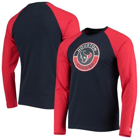 Chicago Bears Hands Off Long Sleeve Adaptive T-Shirt - Navy