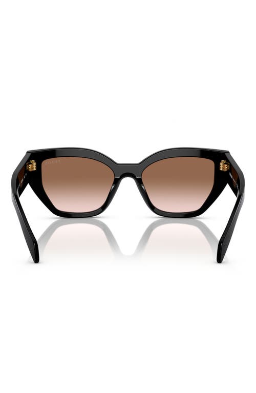 Prada Butterfly Sunglasses, 53mm In Z/dnubrown Grad