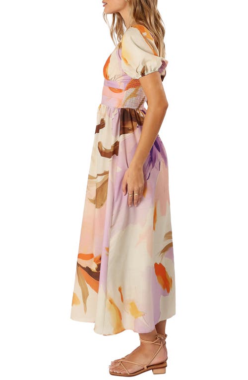 Petal And Pup Petal & Pup Christoff Floral Print Maxi Dress In Multi