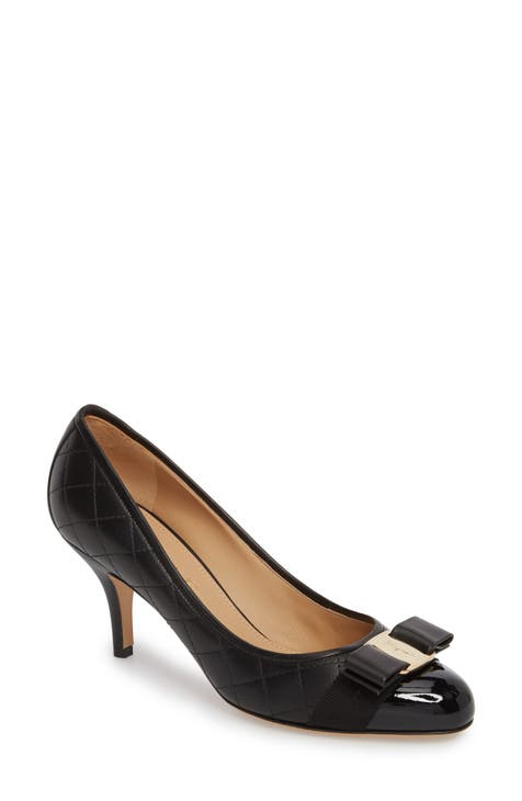 Salvatore Ferragamo Black Heels - Size 36,5 ○ Labellov ○ Buy and Sell  Authentic Luxury