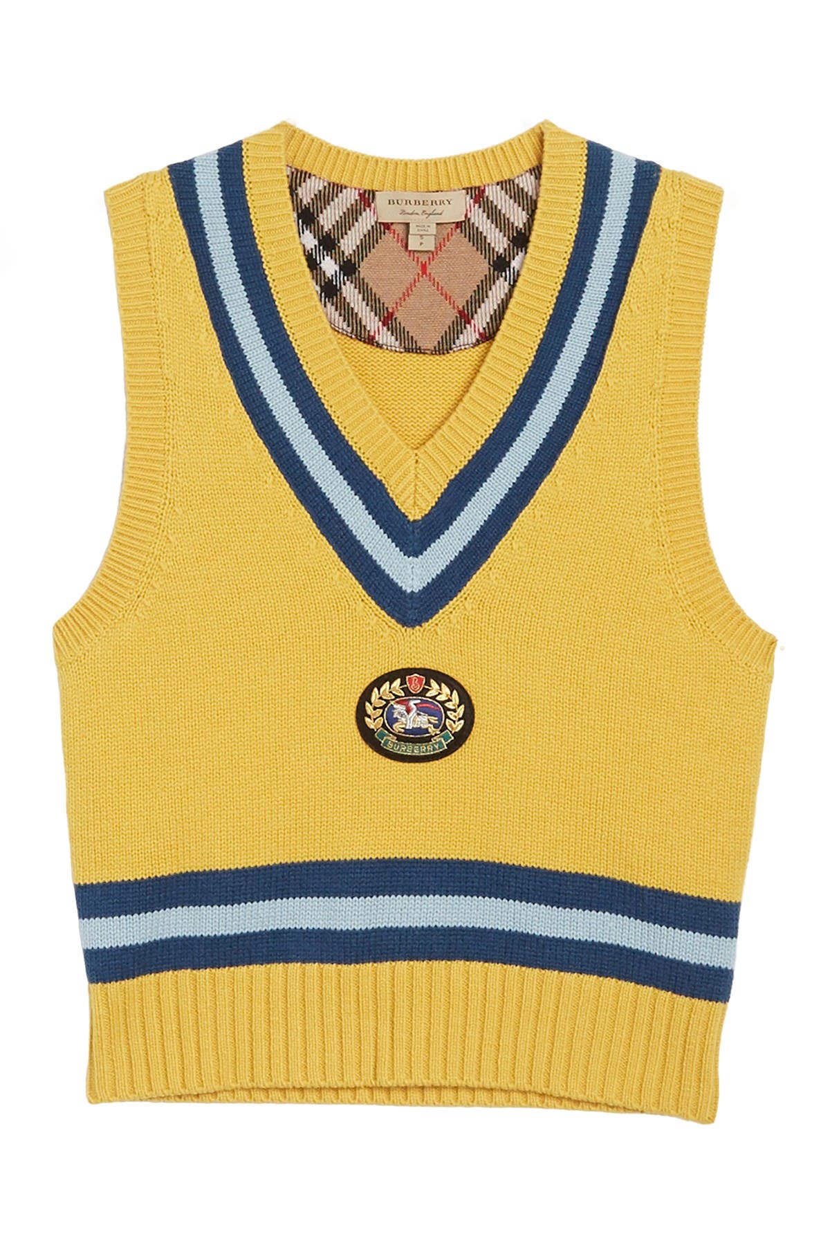 burberry sweater vest