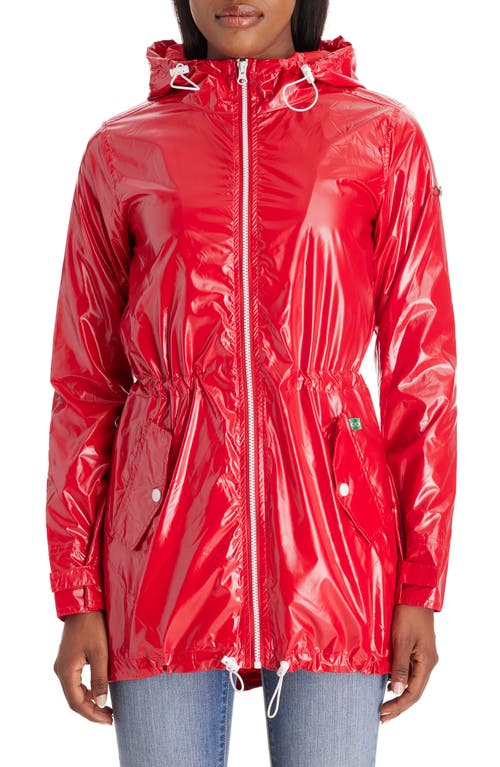 Modern Eternity Waterproof Convertible 3-in-1 Maternity Raincoat in Red at Nordstrom, Size X-Small