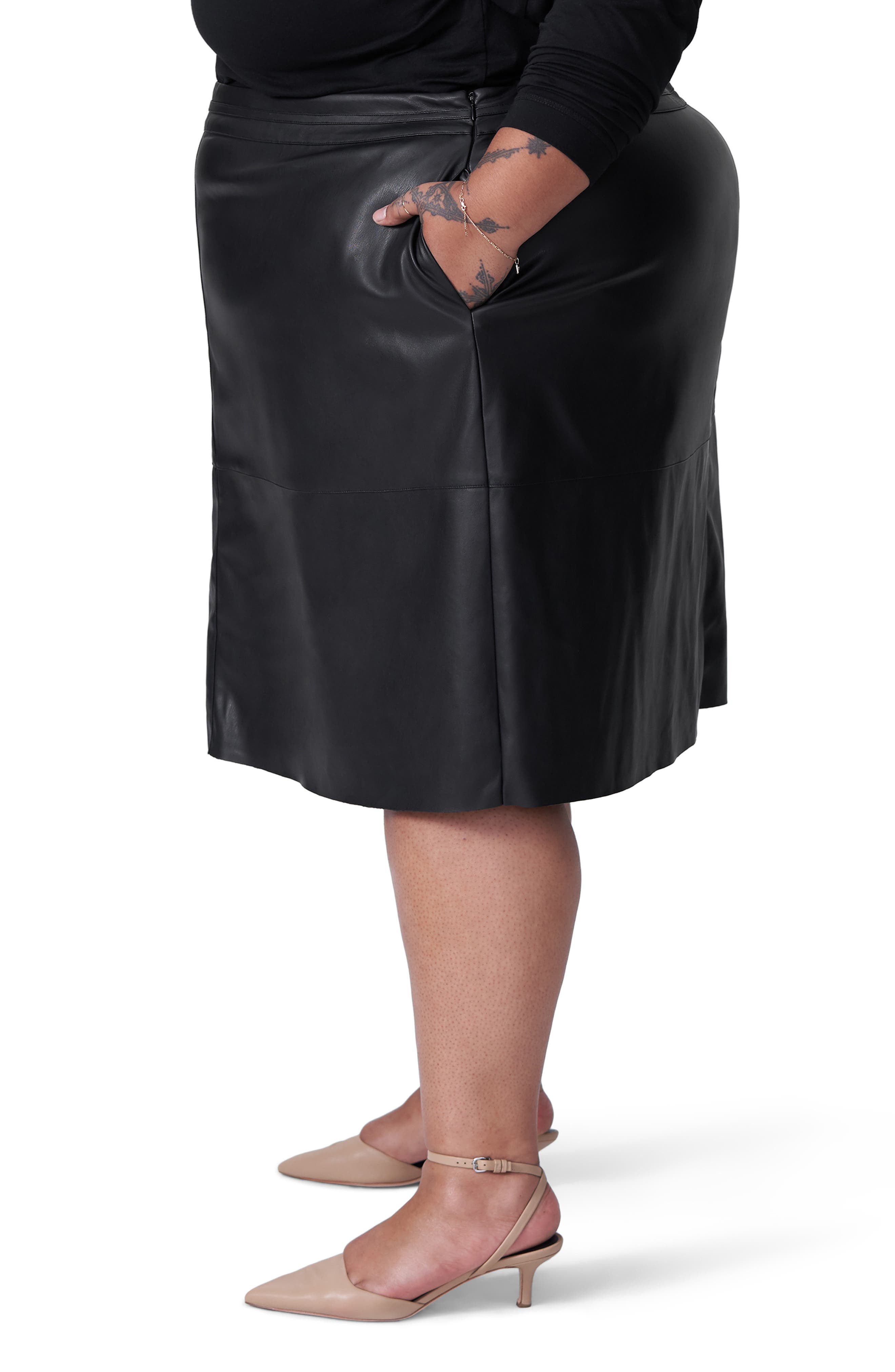 leather skirt universal