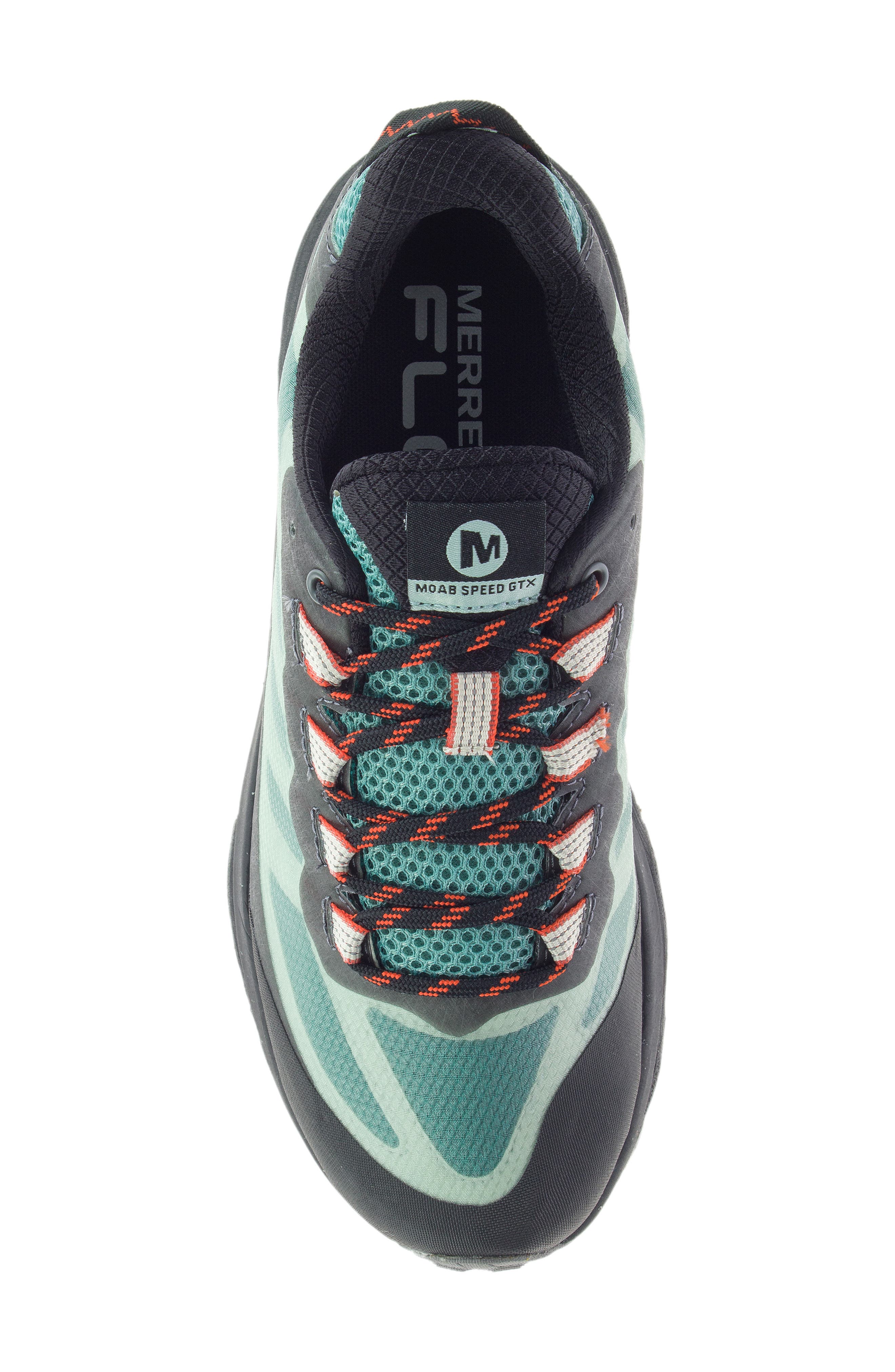 Merrell x Sweaty Betty Moab Speed Gore-Tex Hiking Shoe in X Sb Laurel/Lime Size 8.5