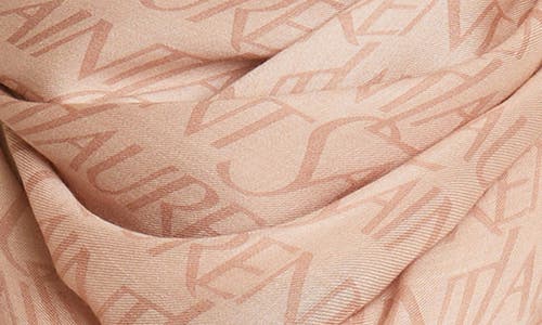 Saint Laurent Grand Impression Cashmere-blend Square Scarf In Beige/light Brown