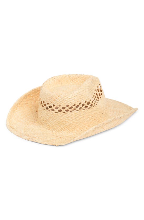 Shop Lack Of Color The Desert Cowboy Hat In Natural/ Natural