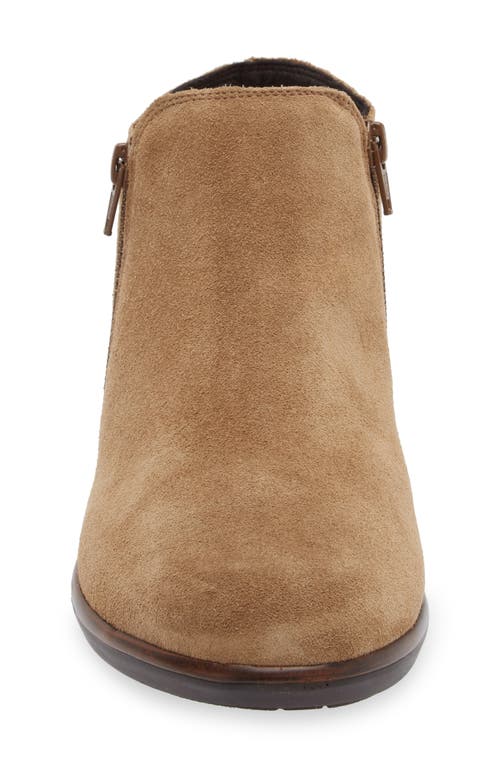 Naot 'helm' Bootie In Acorn Suede