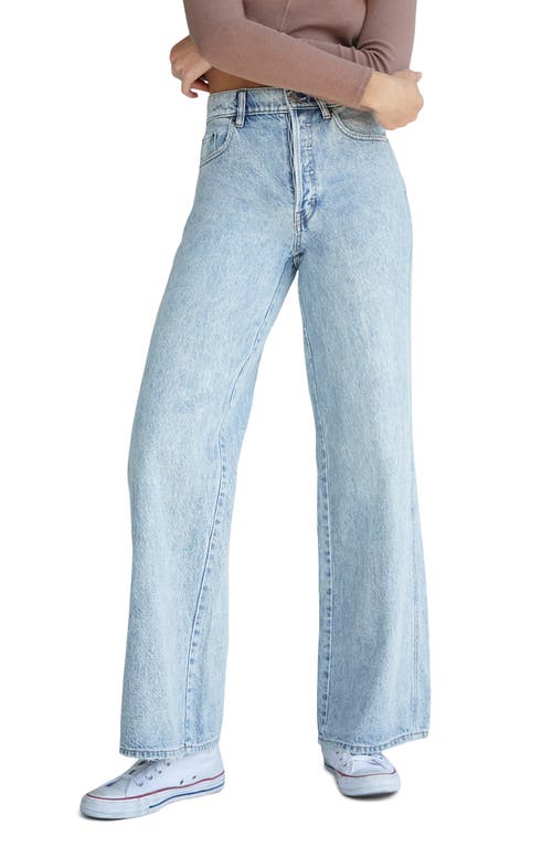 PacSun High Waist Baggy Jeans in Medium Indigo