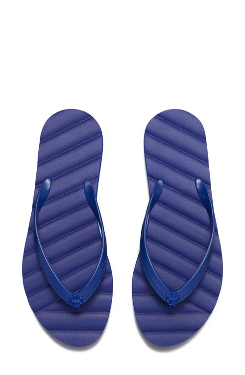 Shop Tory Burch Kira Flip Flop In Dark Indigo