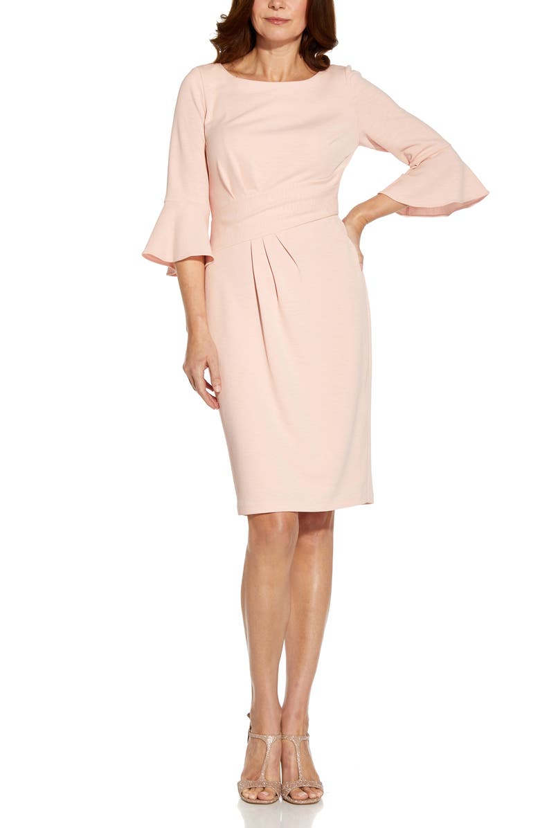 Light Pink Cocktail Wedding Guest Dress for Women Over 50 for Spring and Summer Weddings