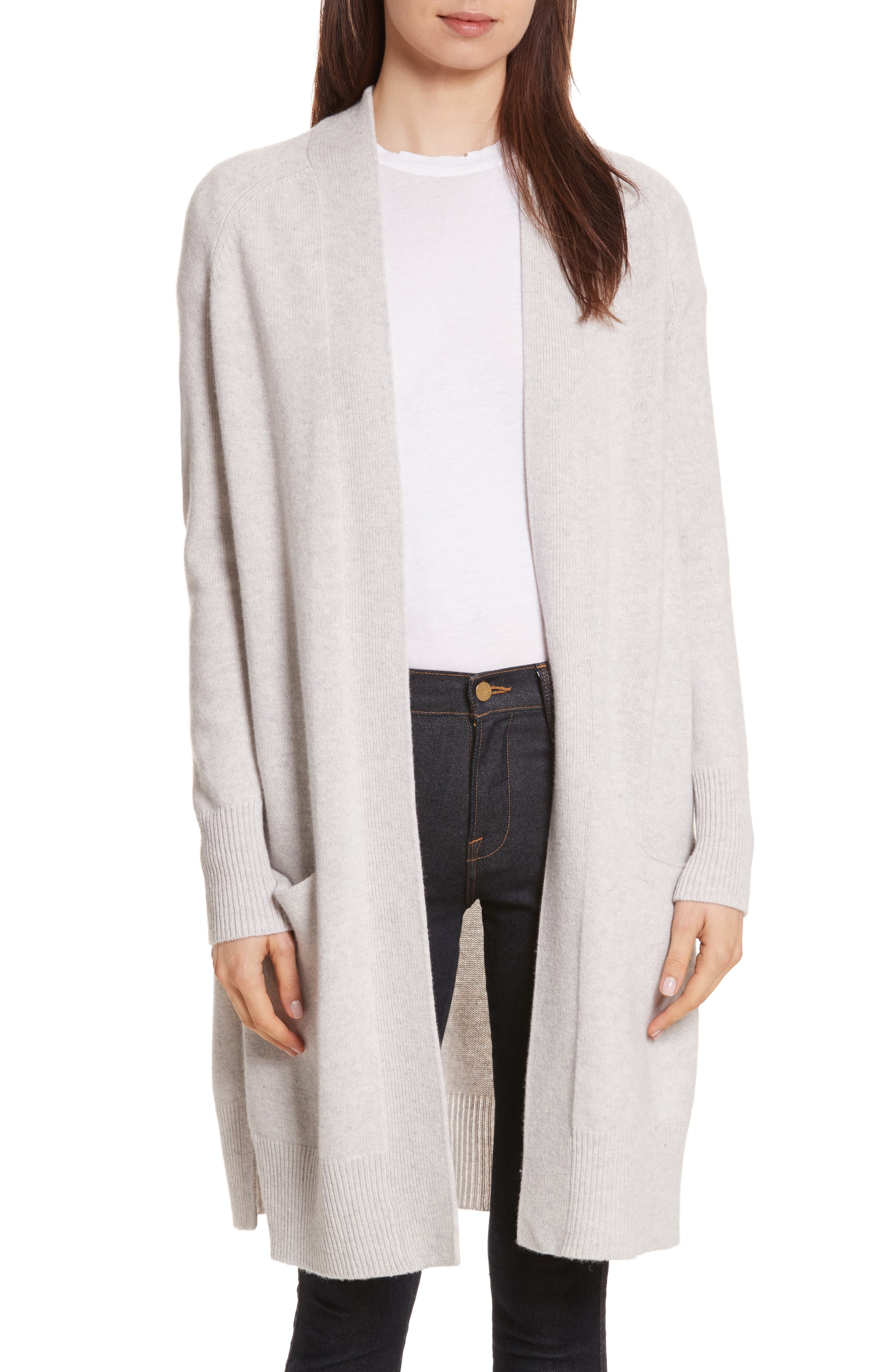 maxi cashmere cardigan