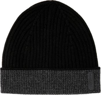 Cashmere Rib Beanie