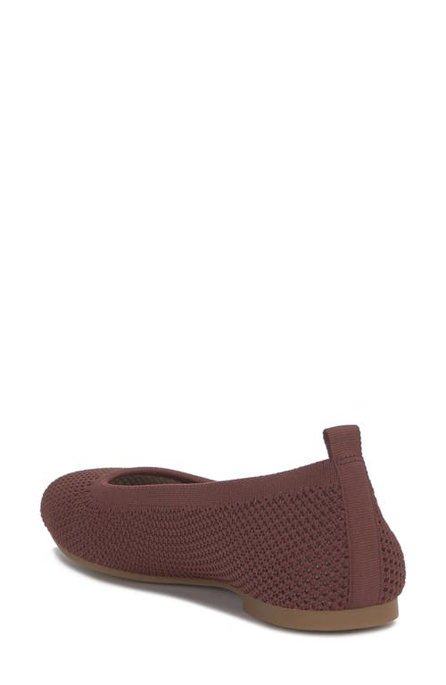 Shop Lucky Brand Daneric Ballet Flat In Brownstone