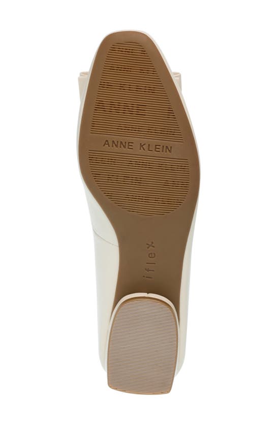 Shop Anne Klein Charleston Ballet Flat In Off White