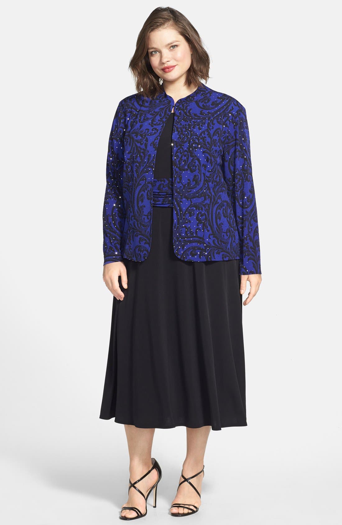 Jessica Howard Embellished Dress & Jacket (Plus Size) Nordstrom