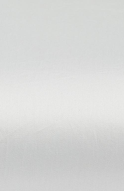 Nordstrom 400 Thread Count Organic Cotton Fitted Sheet In Grey Vapor