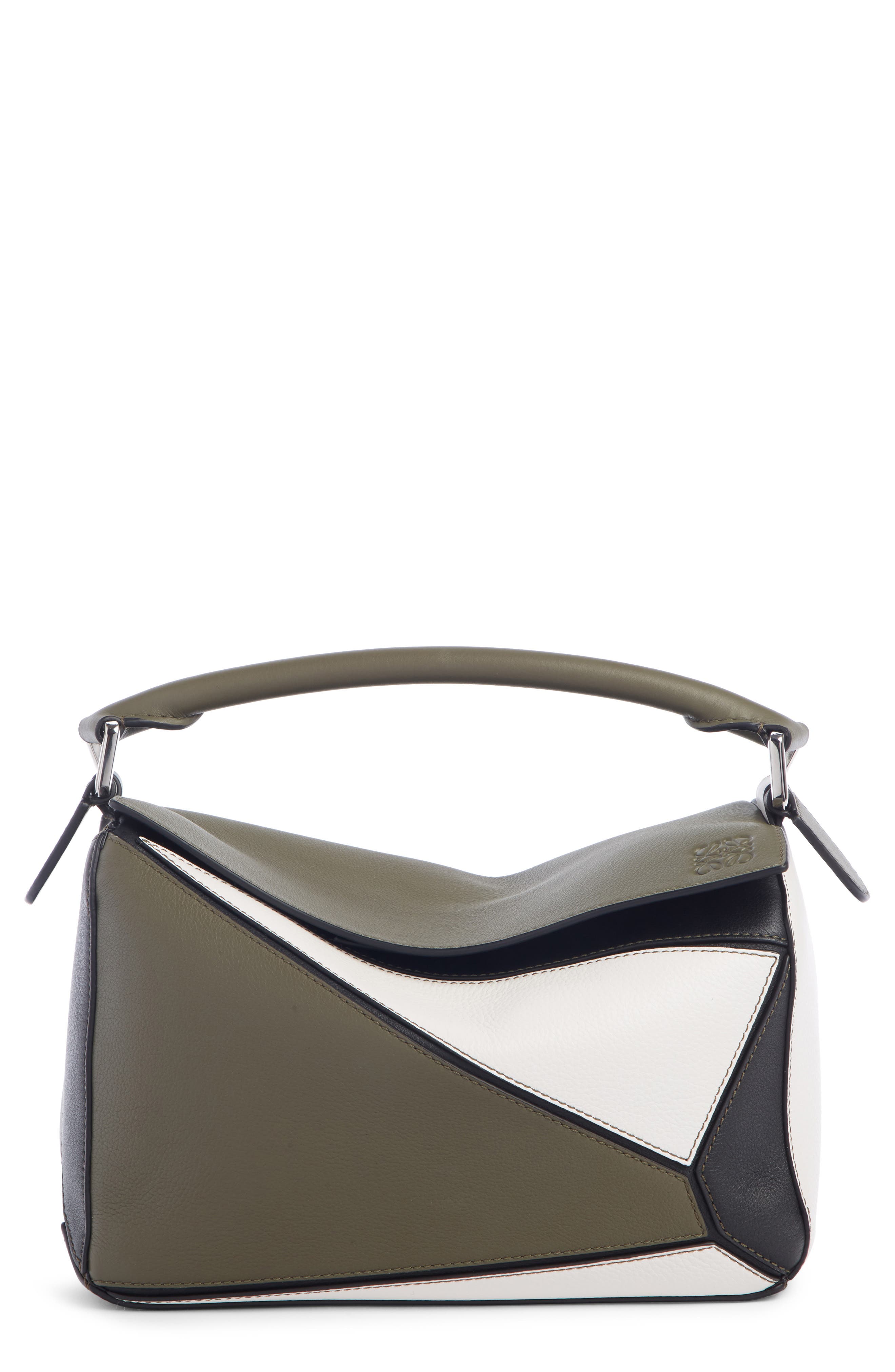 Loewe Small Puzzle Colorblock Leather 