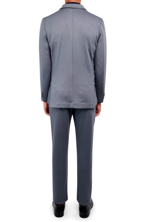 Brooklyn Brigade Slim Fit Performance Knit Sport Coat In Smoke