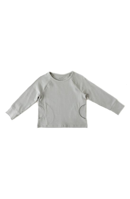 Shop Pehr Essentials Organic Cotton Top In Soft Sea