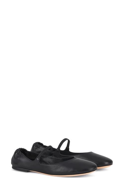 Agl Attilio Giusti Leombruni Women's Iris Square Toe Ballet Flats In Nero