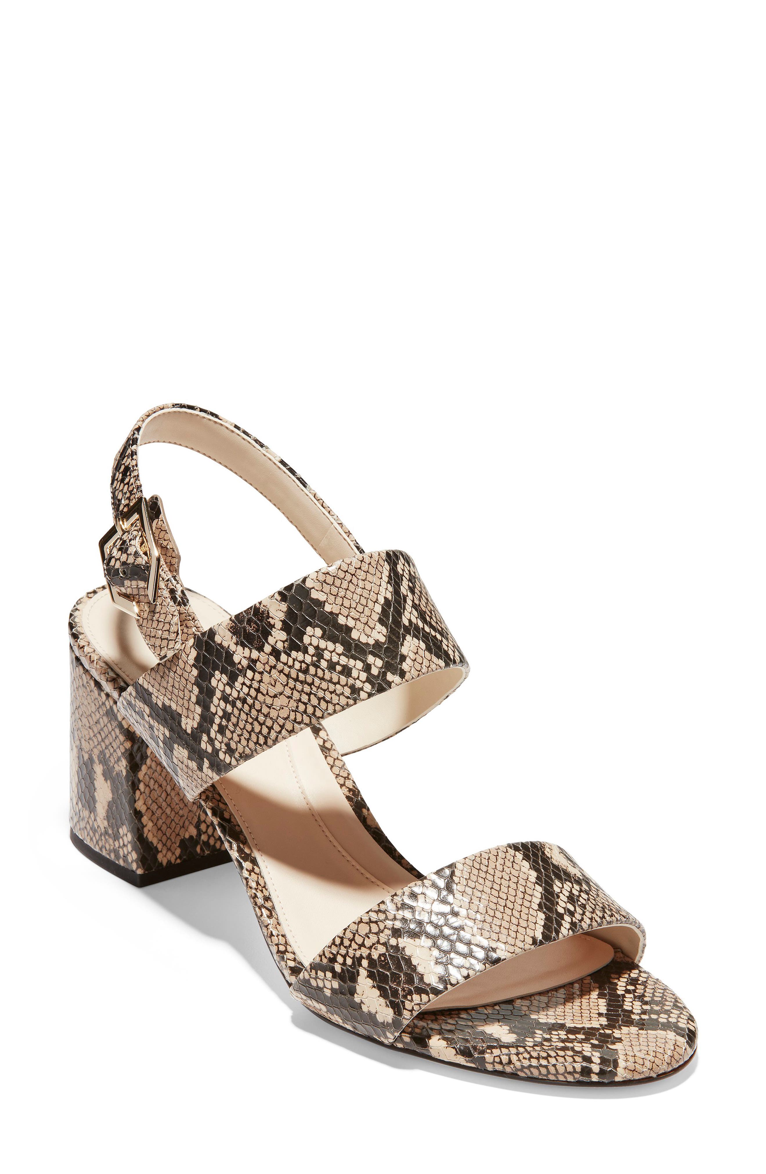 cole haan avani block heel sandal