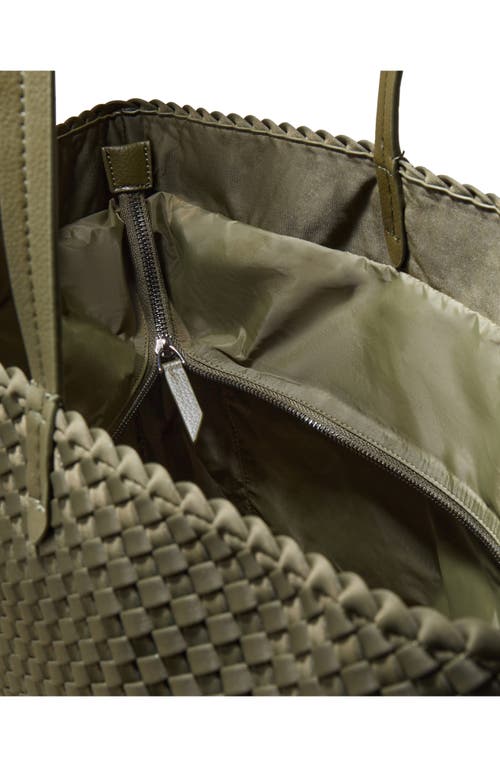 Naghedi Large Jet-setter Tote In Olive