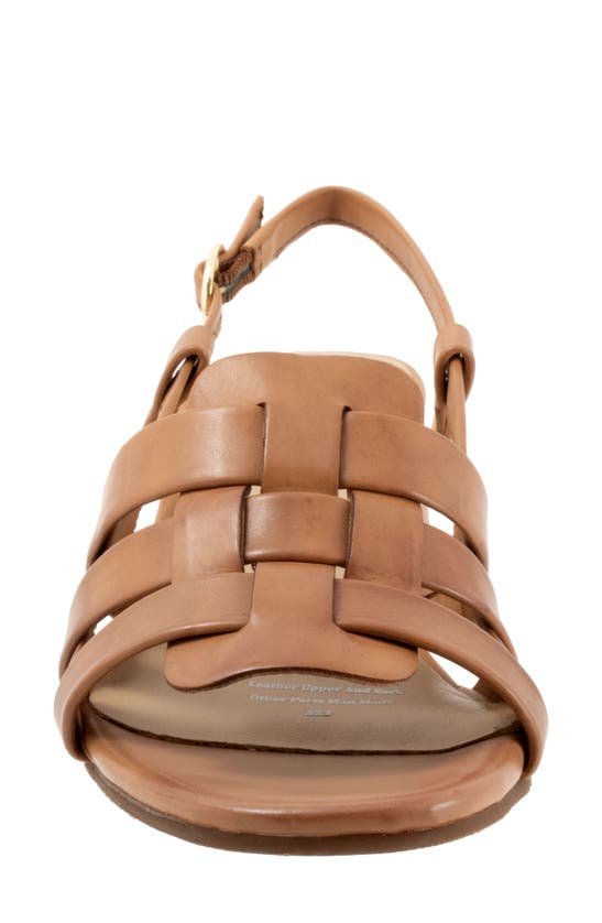 Shop Trotters Luna Slingback Sandal In Luggage