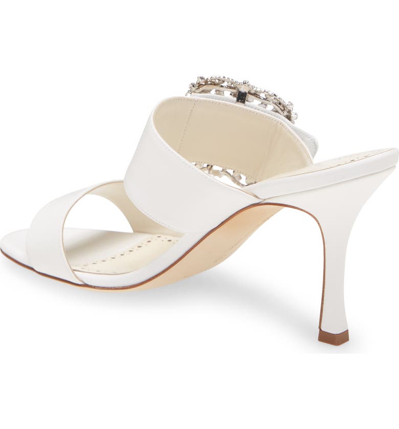 Manolo Blahnik Gable Crystal Buckle Slide Sandal Nordstrom Manolo Blahnik Gable Crystal Buckle Slide Sandal Nordstrom