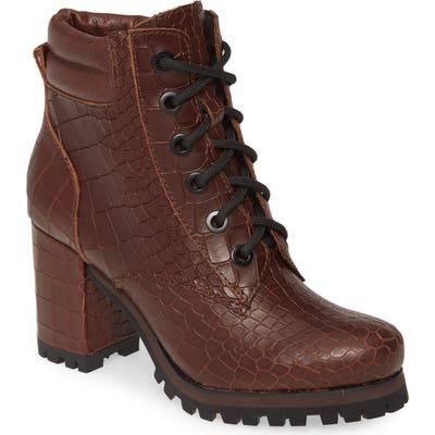Kelsi Dagger Brooklyn Trek Bootie- Burgundy