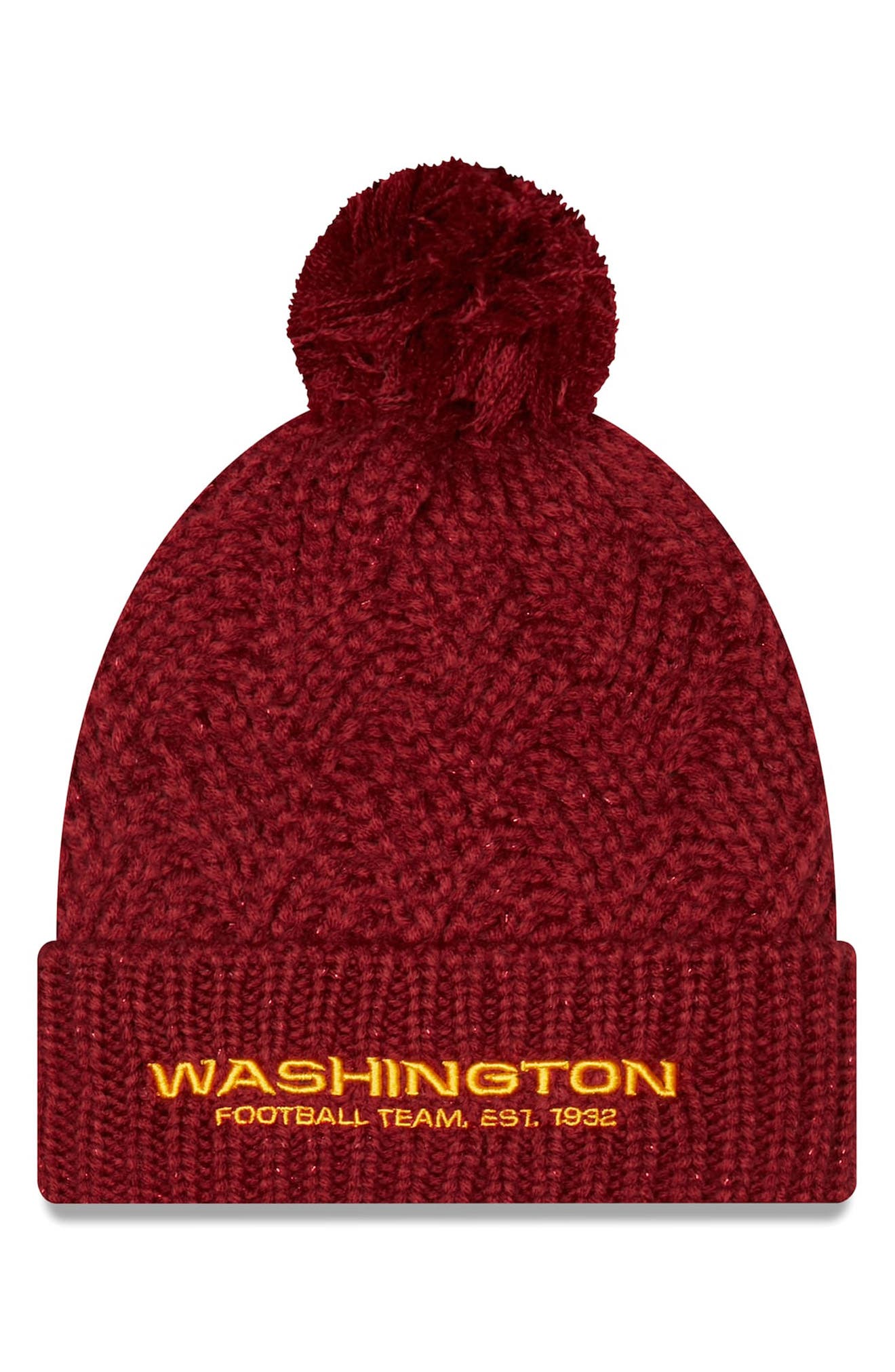 washington football team knit hat