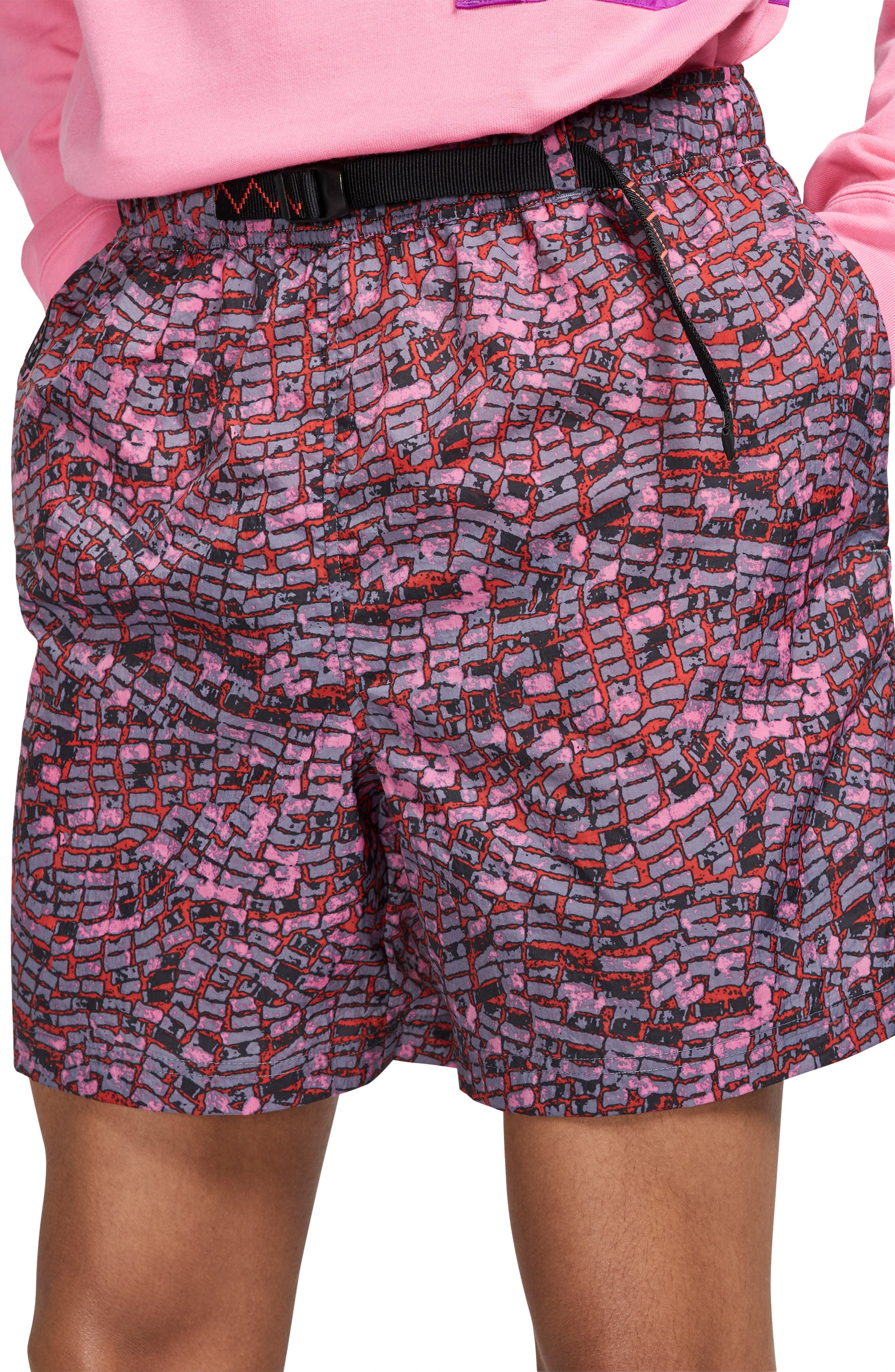 nike acg pink shorts