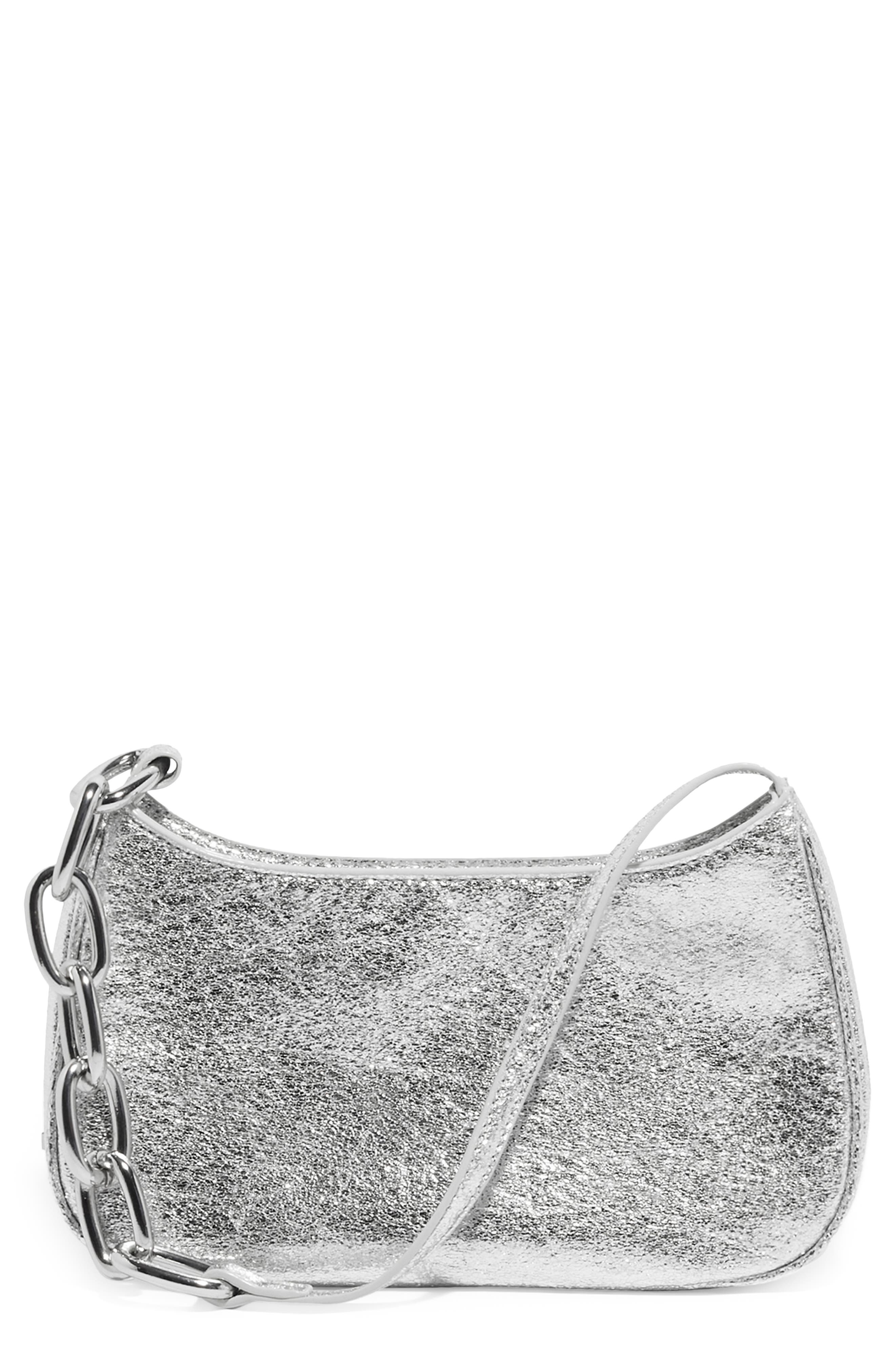Grey metallic bag Clearance