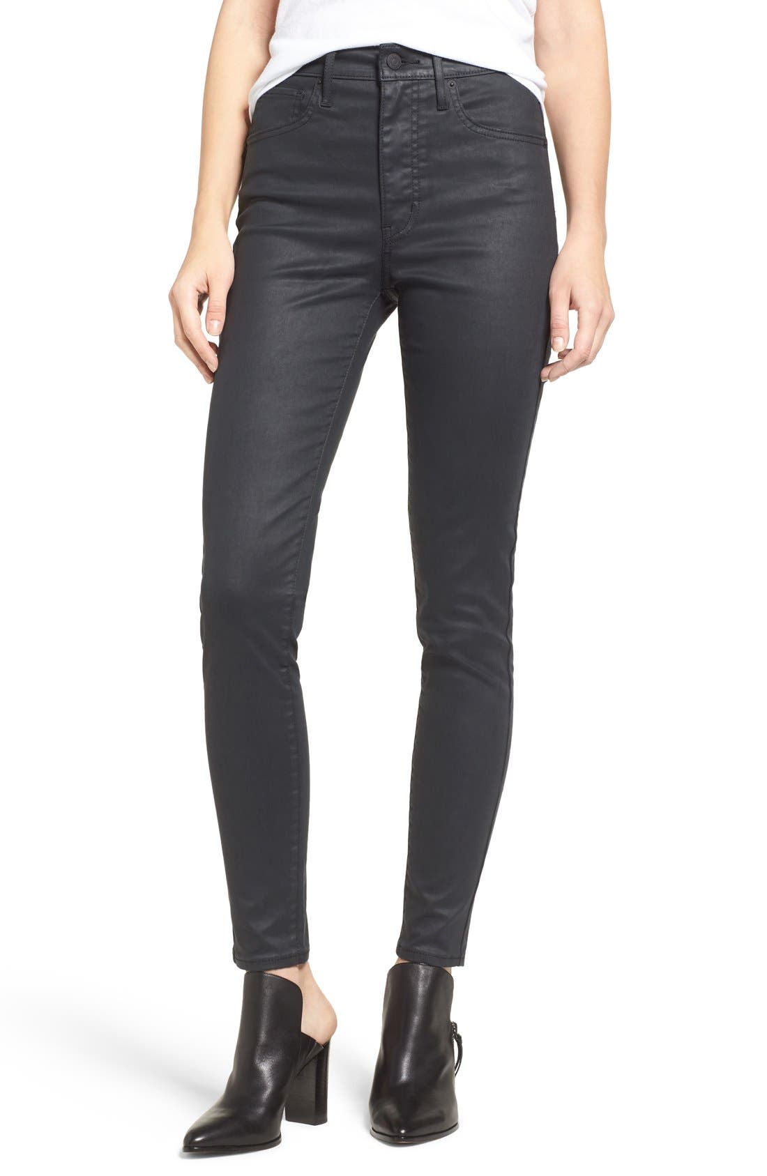 levi's mile high rise skinny