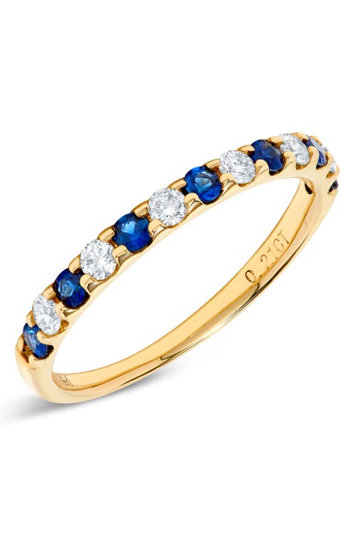 H.j. Namdar Diamond & Stone Stacking Ring In Yellow Gold