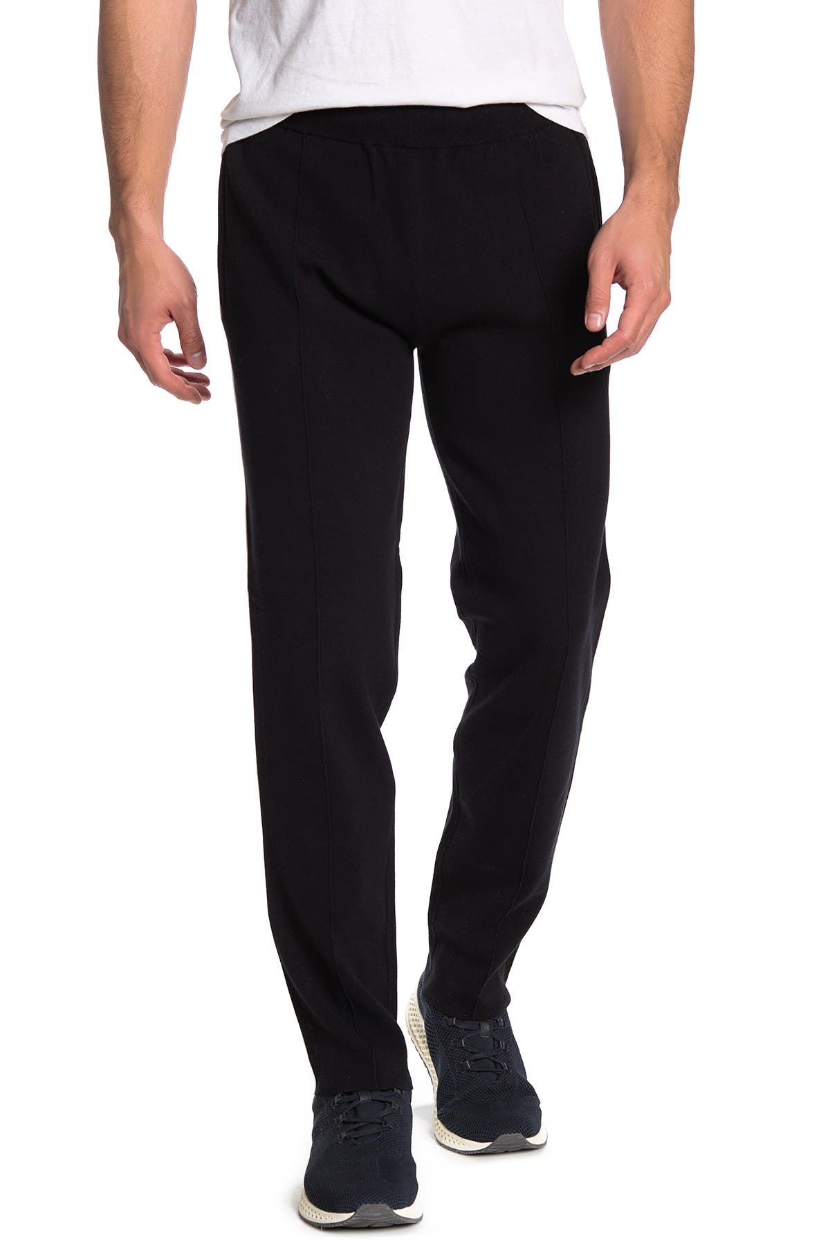 id knit track pants