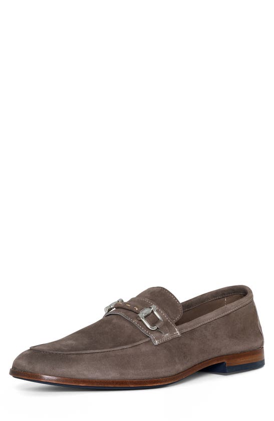 Shop Donald Pliner Slade Loafer In Taupe