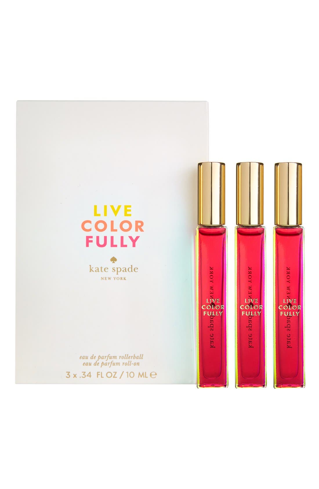 kate spade new york 'live colorfully' rollerball trio (Limited Edition
