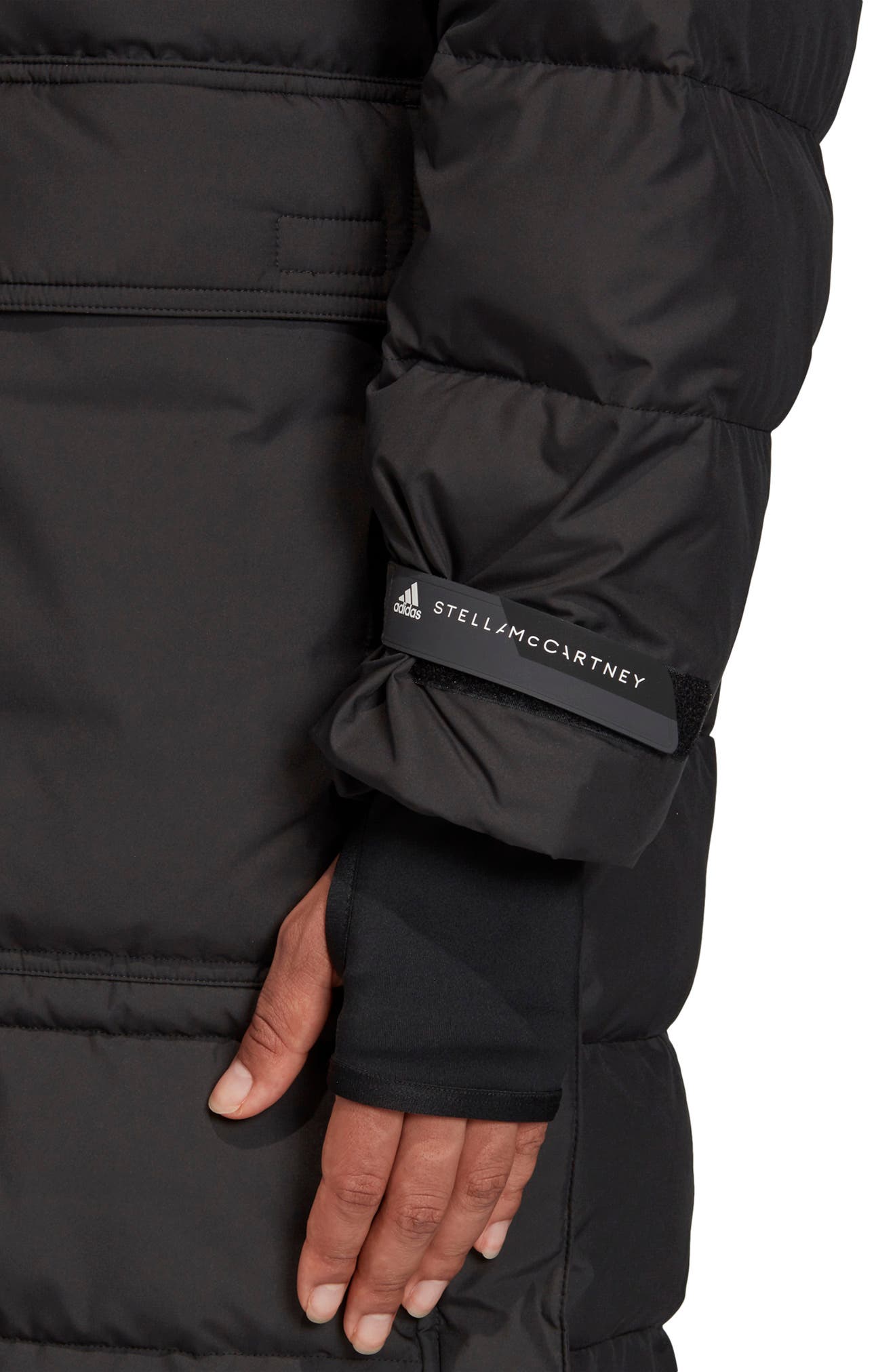 adidas by stella mccartney essential puffer jacket