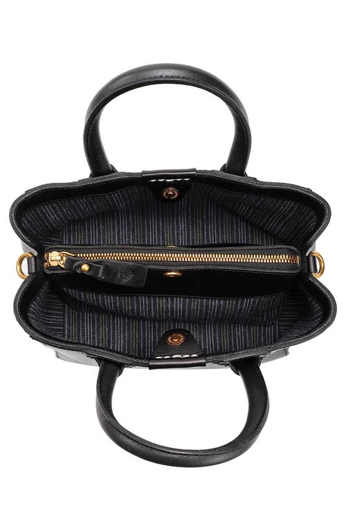 Old Trend Dahlia Mini Tote Bag In Black