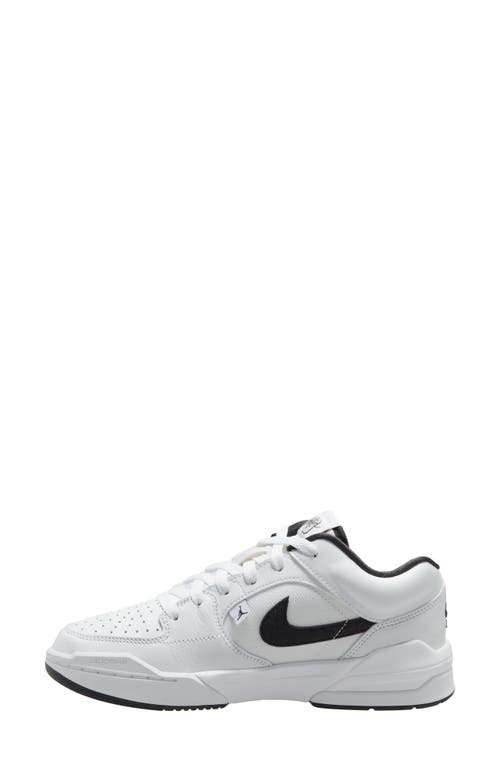 Jordan Stadium 90 Sneaker In White/black/neutral Grey