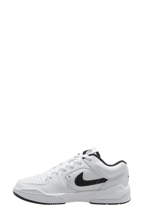 Shop Jordan Stadium 90 Sneaker In White/black/neutral Grey