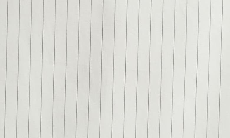 Partow Lara Pinstripe Silk Button-up Shirt In Ivory