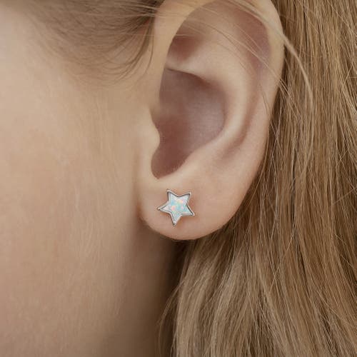Shop In Season Jewelry Sparkle Star Earrings In Opal