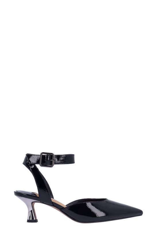 Shop J. Reneé Tamsin Ankle Strap Pointed Toe Pump In Black