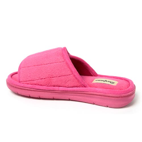 DEARFOAMS DEARFOAMS MICKEY TERRY ADJUSTABLE SHOWER SLIDE SLIPPER 