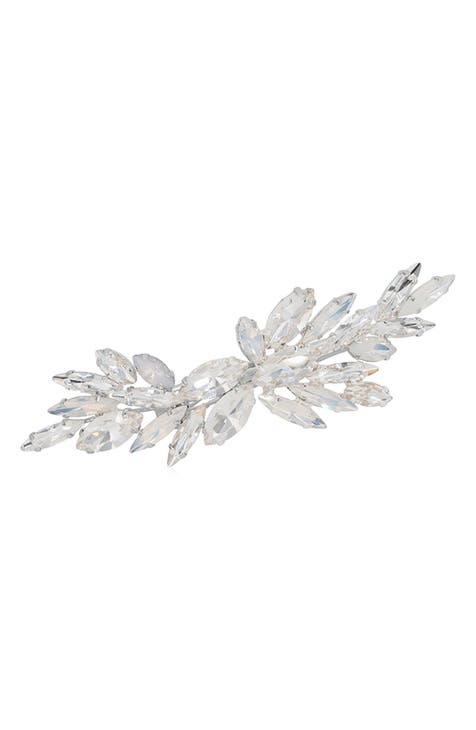 Simulated Diamond Bobby Pin Set Sable | Eden Luxe Bridal 1 Hairpin